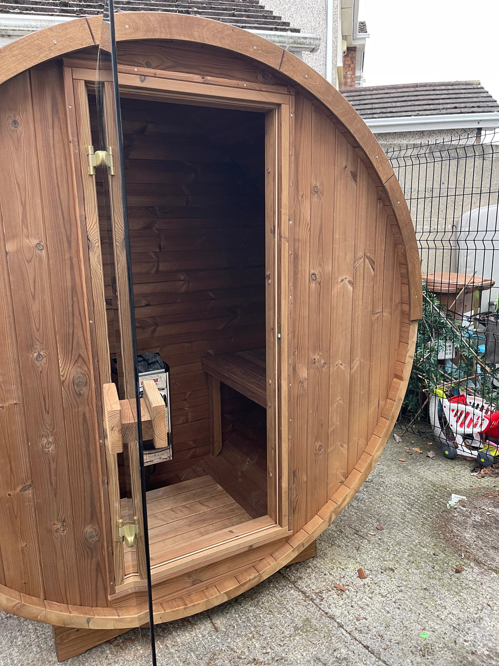 Barrel Sauna Small 1m Electric